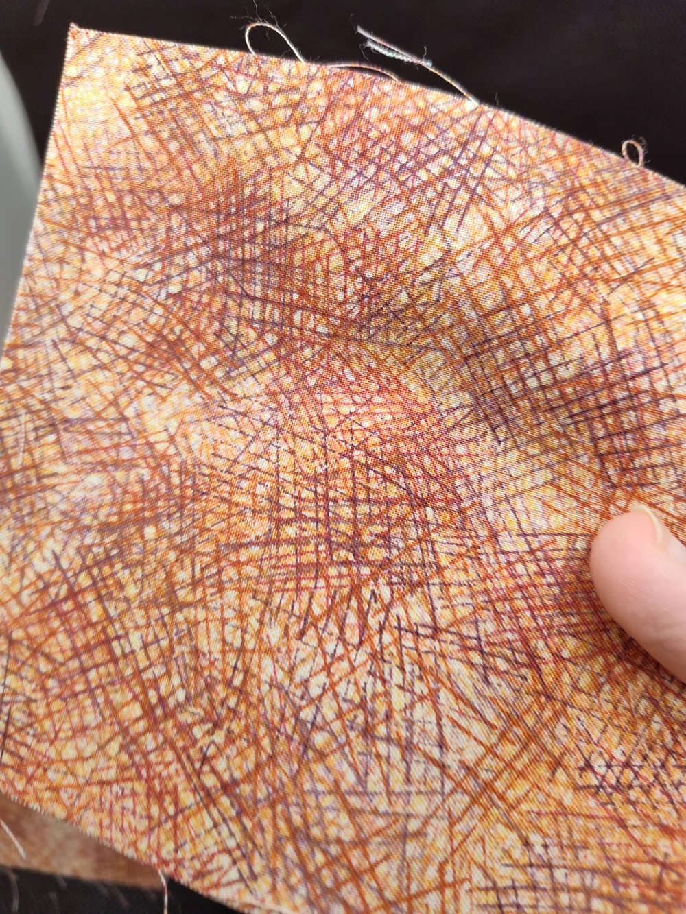 4 4.50 INCH Cotton Fabric SQUARES